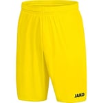 JAKO Short de Football pour Enfant, Taille 164, Citron