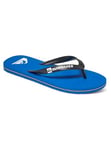 Quiksilver Men's Molokai Sandal, Black/Blue/Black, 42