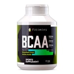 BCAA Amino Acid Capsules, Vegan Supplement for Muscle Growth, 2 Month Supply