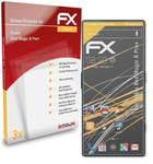 atFoliX 3x Screen Protection Film for Nubia Red Magic 8 Pro+ matt&shockproof