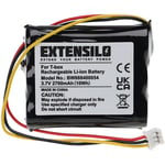 Extensilo - Batterie compatible avec tonies Toniebox boîte à histoire (2700mAh, 3,7V, Li-ion)