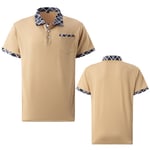 Polo Homme De Sport Golf Tennis Manche Courte Fit Grande Vêtements Masculin Wx11