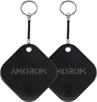 AMOROM Bluetooth Air Tracker Tag, iOS & Android Compatible, Phone Finder, Loud 2