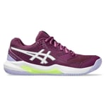 Asics Femme Gel-Dedicate 8 Padel Sneaker, Deep Mauve White, 44.5 EU