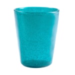 Set Of 4 Turquoise Synth Water Glasses 30 Cl Glass Pasta Memento