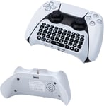 CLAVIER SANS FIL POUR PS5 MANETTE, MANETTE DE JEU BLUETOOTH 3.0 POUR PS5 MANETTE AVEC HAUT-PARLEUR INTÉGRÉ ET PRISE AUDIO DE 3,5 MM (PAS POUR PS5 SLIM)[CLA171420]