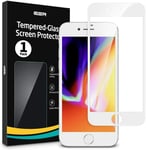 ESR 3D Full Coverage Tempered Glass Screen Protector  iPhone SE 2022/2020 White