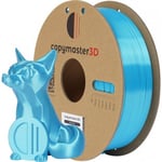 Copymaster3D PLA Silk -filament för 3D-skrivare, 1.75 mm, blå