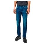 Wrangler Men's Greensboro Ii Jeans, Azure Fade, 34W / 30L