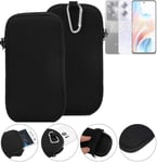 Neoprene case bag for Oppo A79 5G Holster protection pouch soft Travel cover Sli