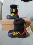 Adidas - X LEGO-Winterplay 1 Boots - Black Size - UK( 3 ) ( K ) Brand New 