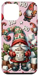 Coque pour iPhone 12 mini Pink Christmas Must Haves For Girls Mug Life Hot Cocoa Gnome