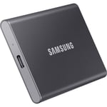 SAMSUNG T7 2TB USB 3.2 Kirjoitusnopeus 1000 Mt/s Lukunopeus 1050 Mt/s MU-PC2T0T/WW