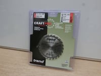 TREND 115MM X 9.5MM 24T TCT SAW BLADE DEWALT DCS571 18V TRIMSAW CSB/11524