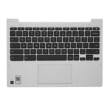 Kämmentukikotelon näppäimistö Lenovo Chromebook C330 81HY kannettavalle kämmentietokoneelle alumiiniseos