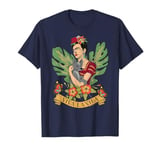 Frida Kahlo - Frida Viva La Vida With Dog T-Shirt