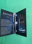 Sauvage Eau Forte Parfum 1 Ml From Dior Latest sauvage 2024 Alcohol Free❤️💕