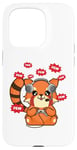 Coque pour iPhone 15 Pro Red Panda Gamer Jeux vidéo PC Zoo Animal Zookeeper