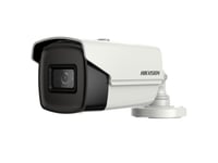 Hikvision Ds-2Ce16h8t-It3f, Overvåkningskamera, Utendørs, Koblet Med Ledninger (Ikke Trådløs), Engelsk, Tak/Vegg, Sort, Hvit