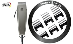 Moser Primate Titan Professionnel Tondeuse + 6 Essais 0,7 MM - 25 MM " Nouveau "