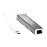 4712795083569 j5create USB-C to Gigabit Ethernet Adapter; silver JCE133G-N J5 Cr