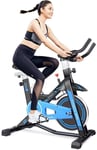 WEI-LUONG Foldable Queiting Exercise Indoor Exercise Bike Indoor Sports Training Fitness Cardio Bike for Home Use folding