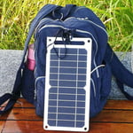 Camping Mobile Phone Charging Solar Panel Power Bank Battery Solar Charger