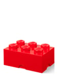 LEGO STORAGE Lego Storage Brick 6 Röd