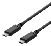 USB-C Ladekabel (3A, 60W), svart, 2m