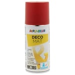 Duplicolor 749117 Deco Spray, Mat Rouge Rubis, 150 ml