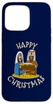 iPhone 15 Pro Max Christmas Nativity Mary and Joseph Church Xmas Case