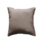 douceur d'intérieur, Coussin (40 x 40 cm) Essentiel Taupe, Polyester