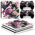 Kit De Autocollants Skin Decal Pour Football D'animation De Console De Jeu Ps4 Pro, T1tn-P4pro-6395