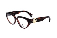 Lunettes de Vue Lanvin LNV2600 272 HAVANA RED 55/15/140 Femme