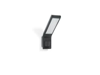 Steinel Sensor Led-Strahler Xled Slim, Väggbelysning För Utomhusbruk, Antracit, Gjuten Aluminium, Plast, Ip44, Entré, I