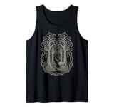 Dark Cottagecore Enchanting Forest Mystique Tank Top