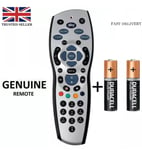 ORIGINAL NEW SKY TV Remote Control Genuine Replacement for Sky+HD Box+2 Battery