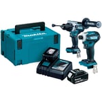 Makita DLX2455TJ 18V LXT Brushless Kit DHP486 Drill + DTD172 Impact+ Makpac Case