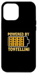 Coque pour iPhone 15 Plus Alimenté par Funny Tortellini Eater Pasta Fan Tortellini Maker