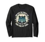 And Into The Forest I Go To Lose My Mind Camping Bear Long Sleeve T-Shirt