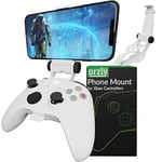 Support réglable pour manette de jeu mobile Xbox Series X, compatible avec Xbox Series X, Xbox One, Xbox One S, Xbox One X, X-Robot Blanc