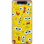 Samsung Galaxy A80 Genomskinligt Skal SpongeBob SquarePants