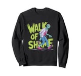 Zombie Walk of Shame - Humorous Halloween Zombie Design Sweatshirt