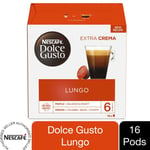 Nescafe Dolce Gusto Coffee Pods Caps Box of 16 Cafe Lungo