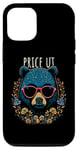 Coque pour iPhone 12/12 Pro Price Utah Ours portant des lunettes de soleil et des fleurs