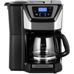 Russell Hobbs Coffee Machine Chester Grind and Brew Black Coffee Brewing - 22000