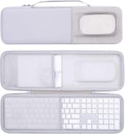 Dur Étui de Voyage Rigide Housse Cas pour Magic Keyboard numérique(Peut être stocké Magic Mouse)(boîte Seule,Case Only,ne Contient Pas d'ensemble Clavier/Souris