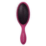 Brushworks Oval Detangling Hair Brush - Pink