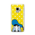 ERT GROUP Coque de téléphone Portable pour Samsung S9 Original et sous Licence Officielle Disney Motif Donald 001 Parfaitement adapté à la Forme du téléphone Portable, Coque en TPU