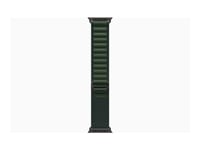 Apple Watch Ultra 2 Gps + Cellular 49Mm Black Titanium Case With Dark Green Alpine Loop - Large